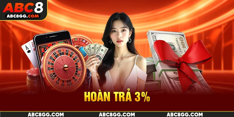 Hoàn trả 3%